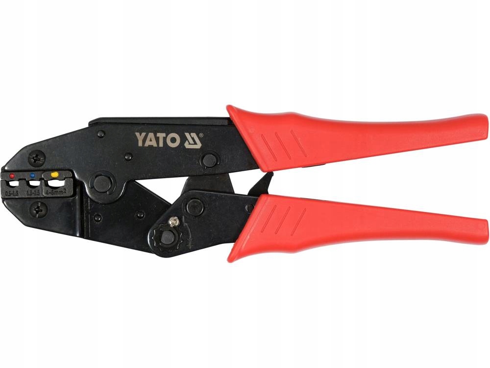 ZESTAW ZŁĄCZY ELEKTRY. Z ZACISKARĄ YT-068920 YATO Kod producenta 5906083086281