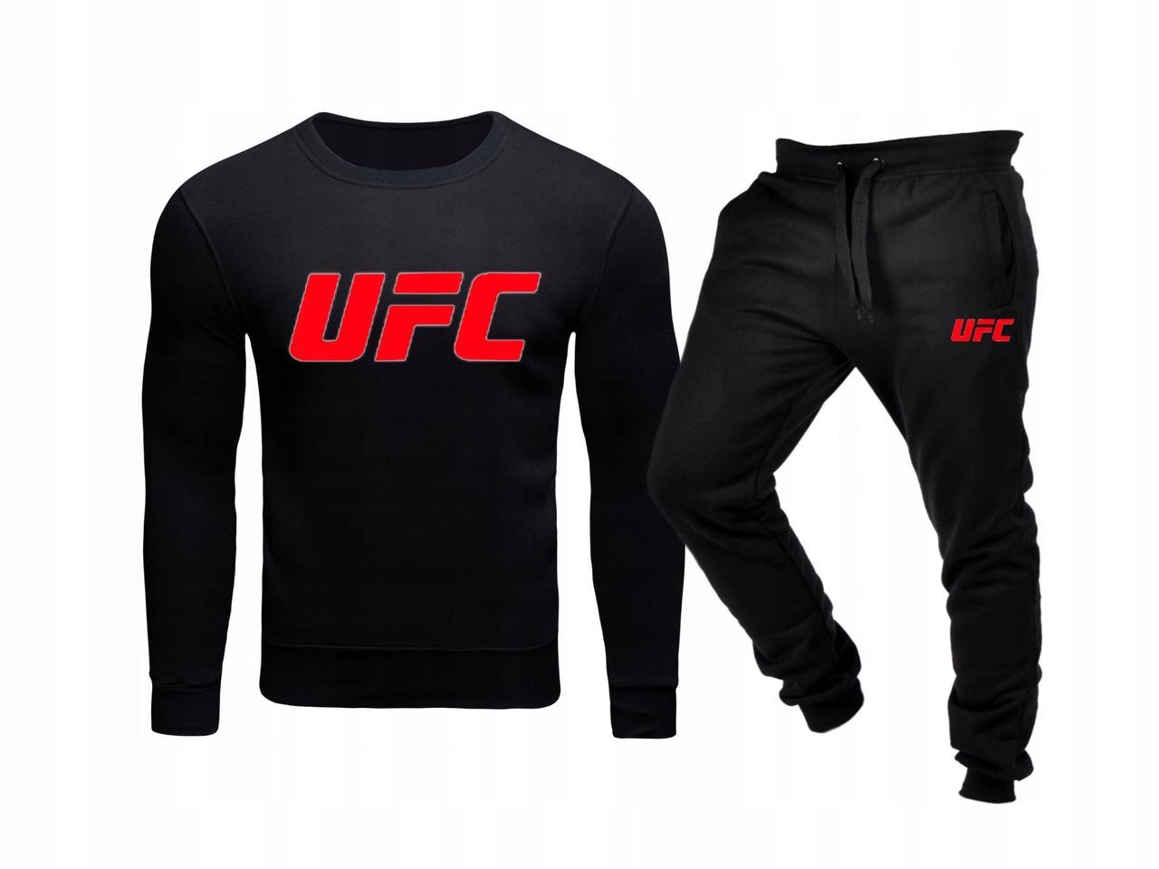 Tepláková Souprava Teplákovka Ufc Černá XL