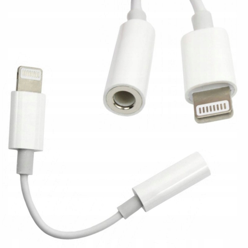 

Adapter przejściówka słuchawek na jack do iPhone