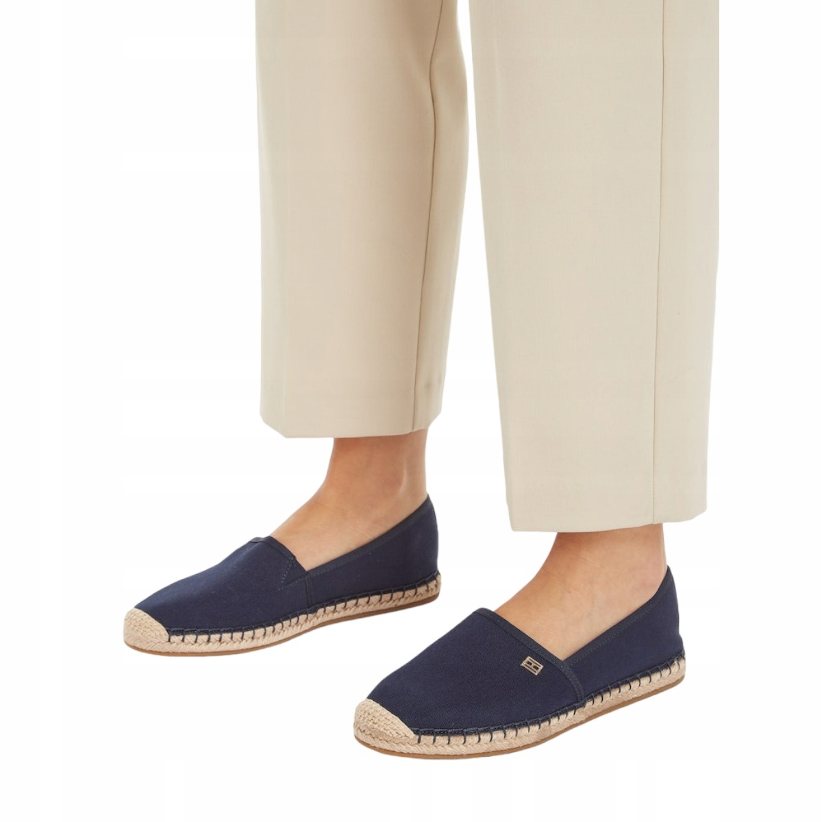 TOMMY HILFIGER BUTY DAMSKIE ESPADRYLE GRANATOWE 36 Rozmiar 36