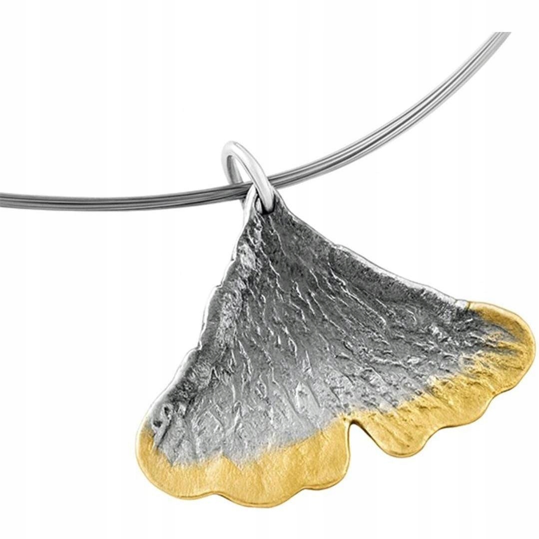 Dámský náhrdelník Harf stříbro 925 listů 45 cm