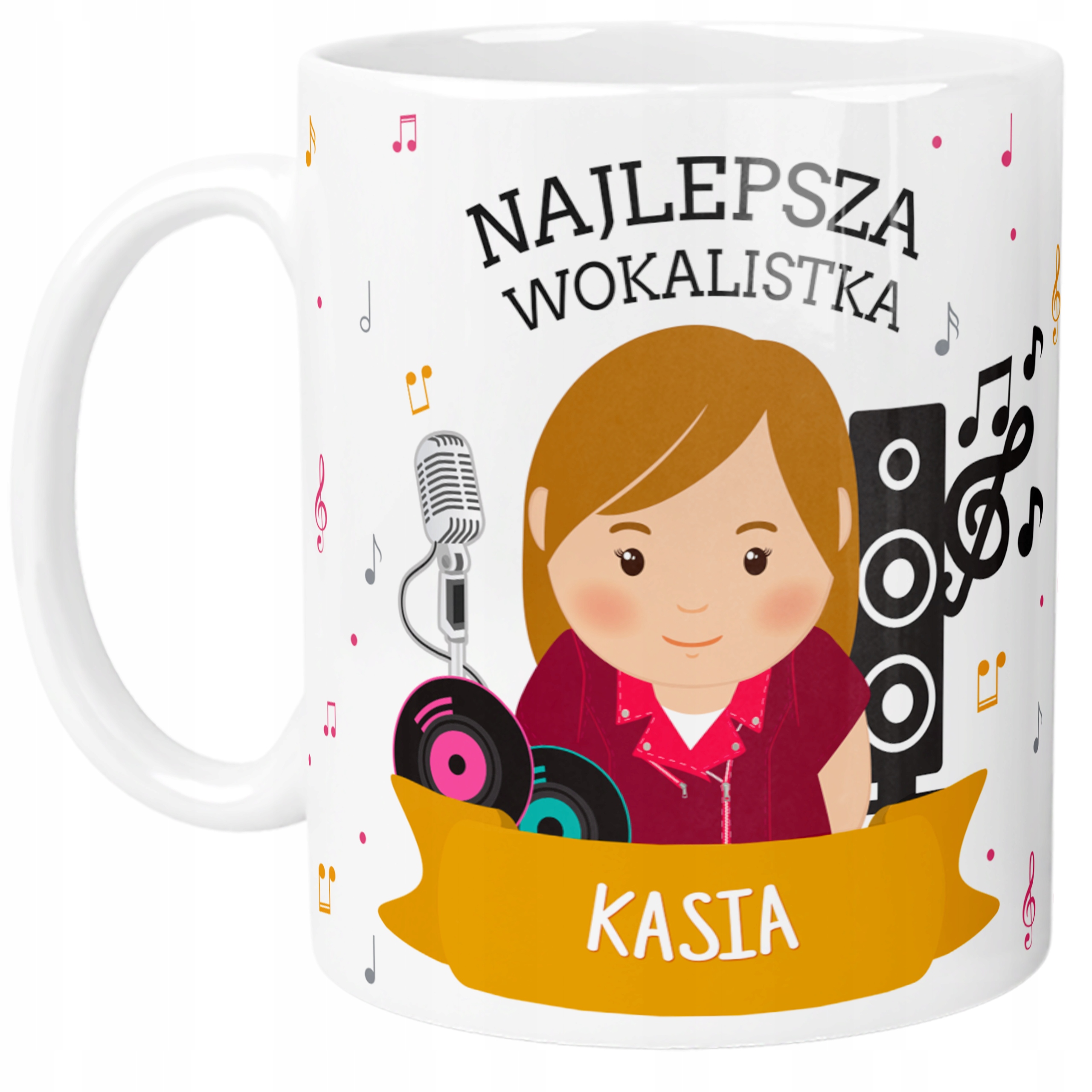 

Personalizowany Kubek dla Najlepszej Wokalistki