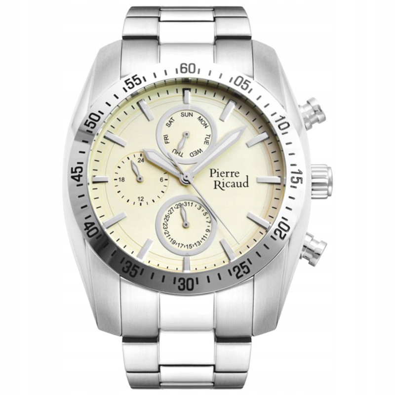 Pánské Hodinky Pierre Ricaud P89281.511VQF stříbrné