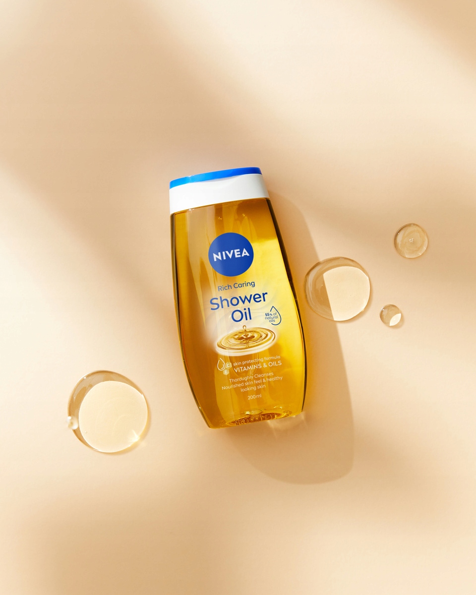 Olejek pod prysznic NIVEA Natural Oil 200ml Rodzaj olejek