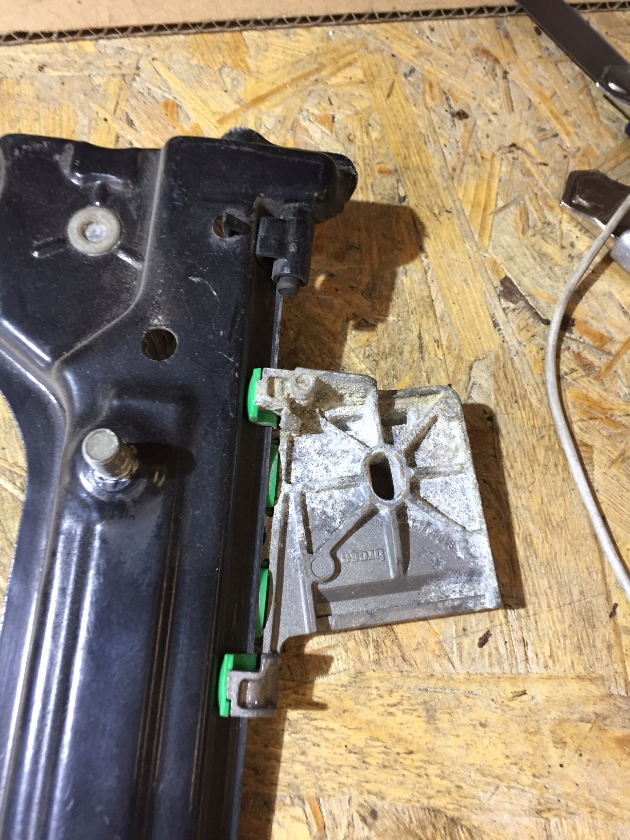 AUDI A5 8T CABRIO mechanism window regulator right