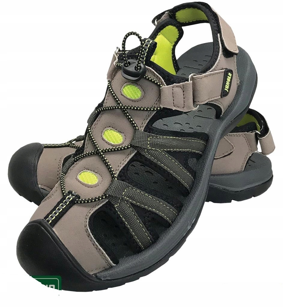 Pánské Sandály Reis Bksjungle 41 Béžovo-seledinová Barva