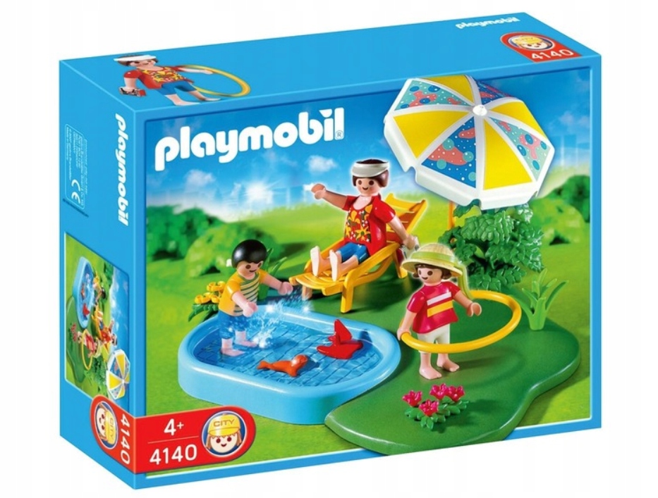 

Klocki Playmobil Basen Ogrodowy 46 El. 4140