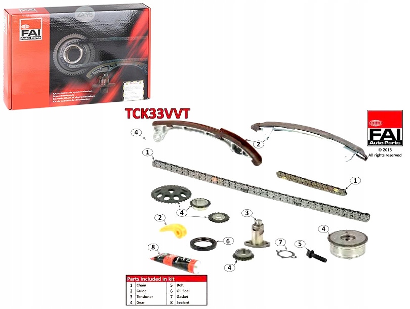 КОМПЛЕКТ ЛАНЧ ROZRZADU FAI Автозапчасти 1350628010