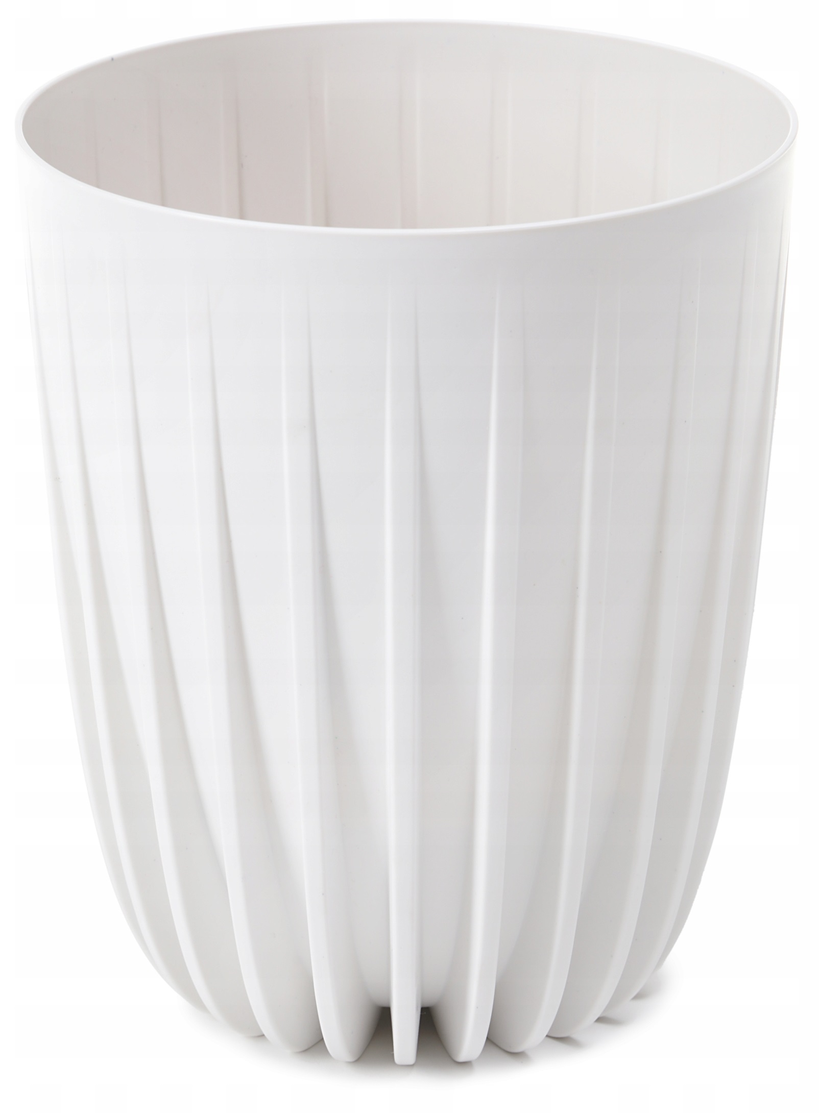 

Doniczka Donica 25CM Biała H29 CM Wkład