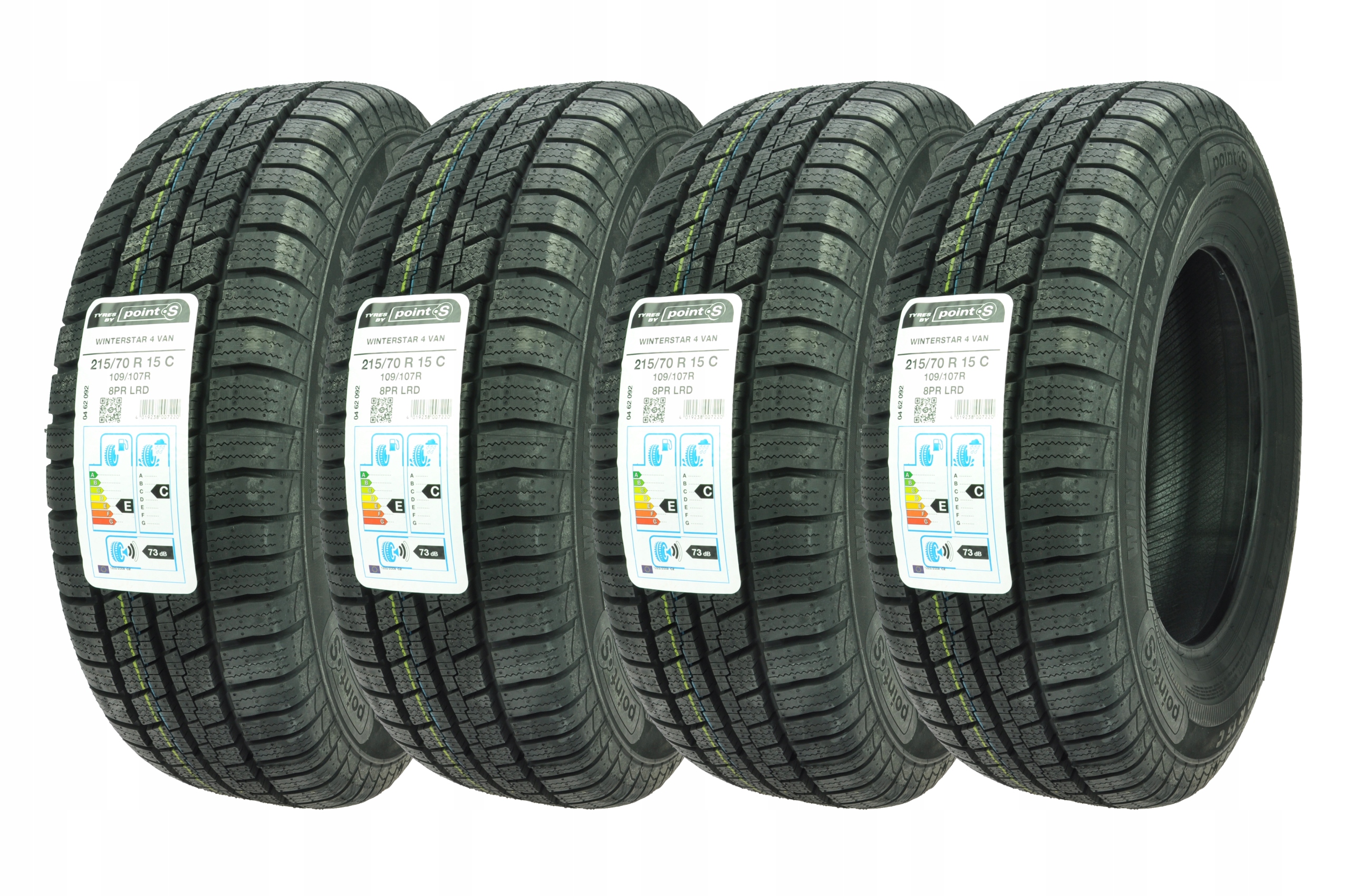 

4 x 215/70R15C 109/107R Winterstar 4 Van Zima