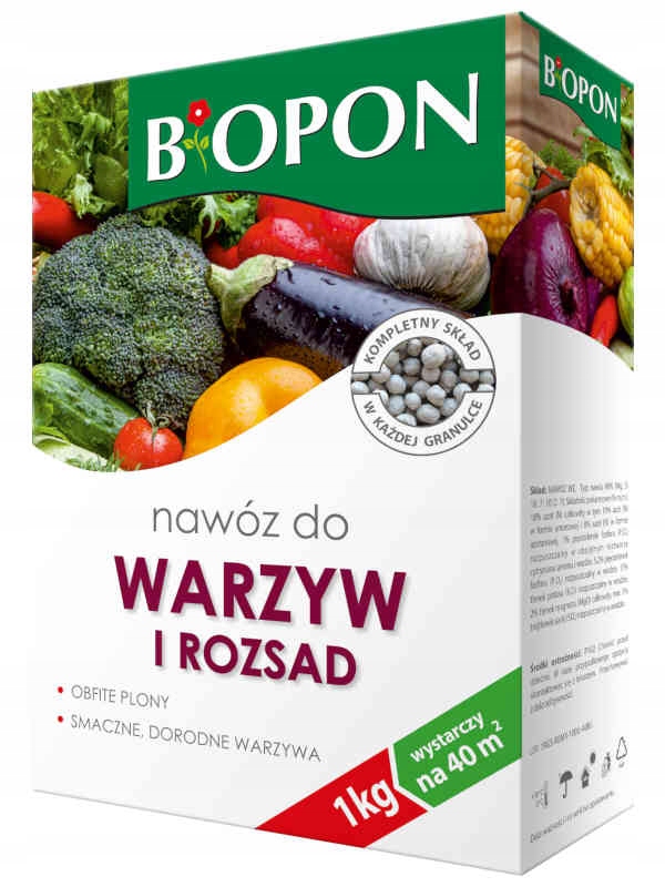 

Biopon Nawóz do Warzyw 1 kg karton
