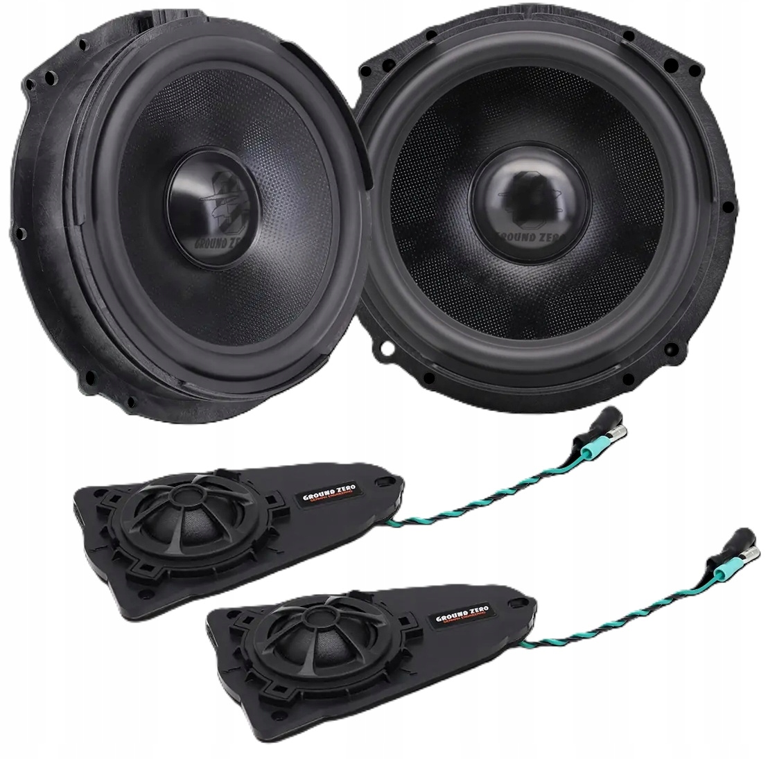 Ground Zero Gzcs 200.2VW 2-cestný špeciálny set pre Vw T5 T6 20 cm