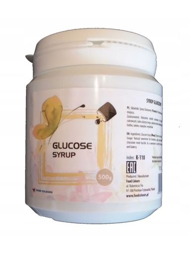 Levně Food Colours Glukózový cukrářský sirup přírodní 500 g