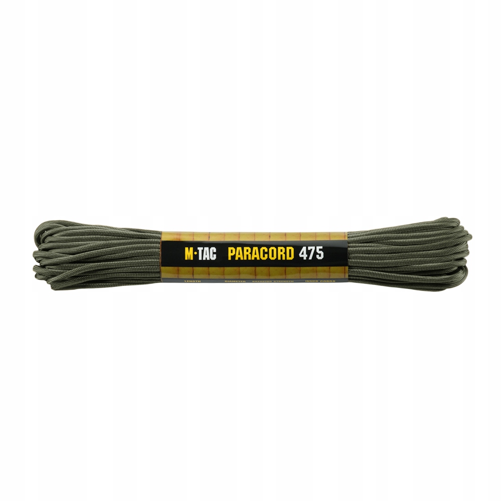 M-Tac Paracord Taktyczny 475 Linka Nylonowa Ranger Green 15m