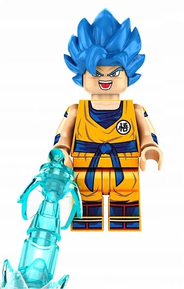 

klocki figurka Dragon Ball Son Goku Blue