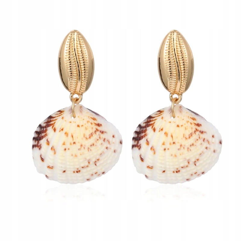 

Kolczyki Muszelki Podwójne Ocean