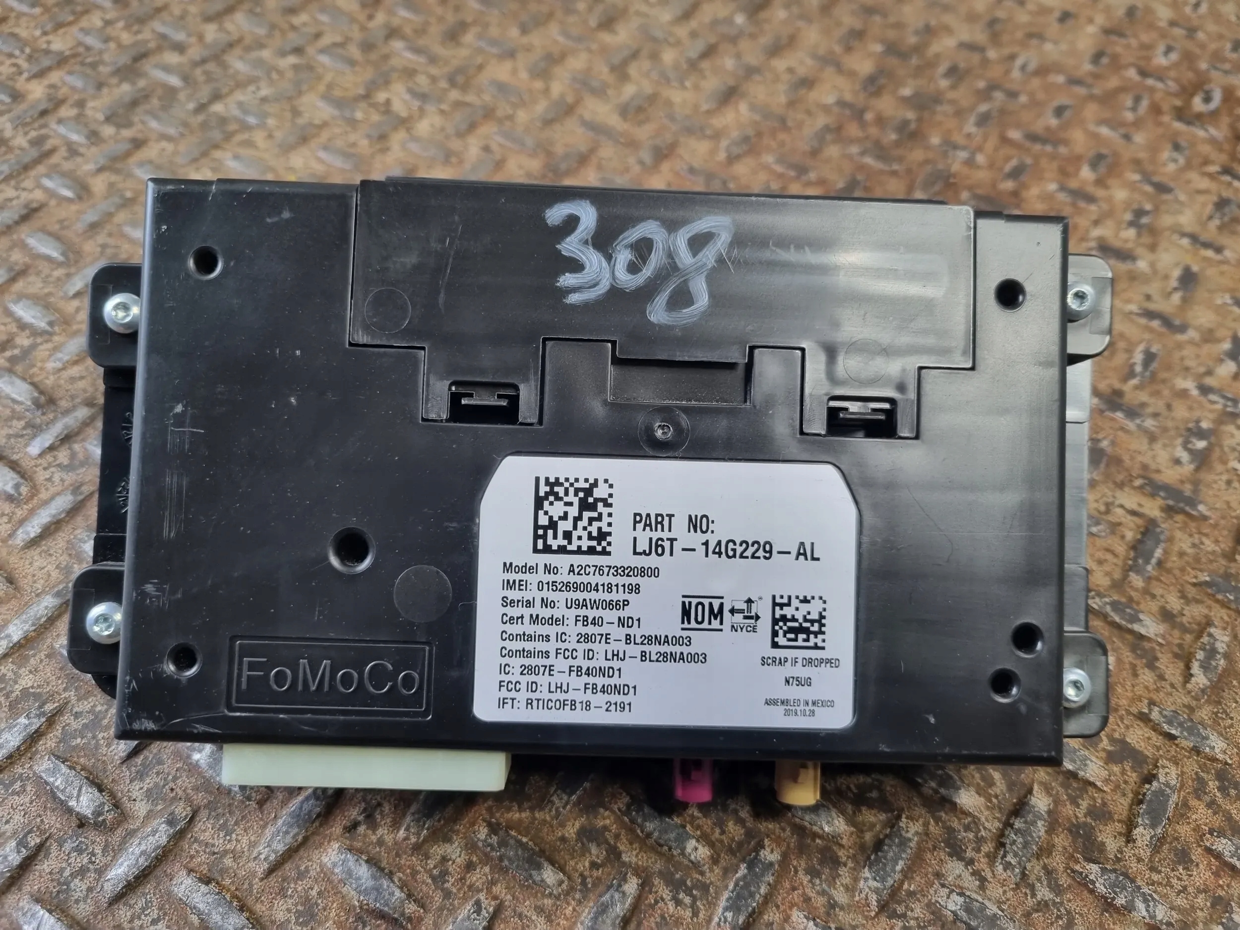 Ford Escape IV 2020 Moduły komfortu