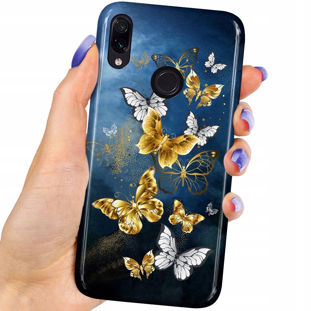 

Etui Motylki do Xiaomi Redmi Note 7 Szkło