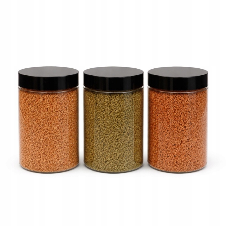 Granule pro akvarijní ryby a krevety 3 Velké sklenice