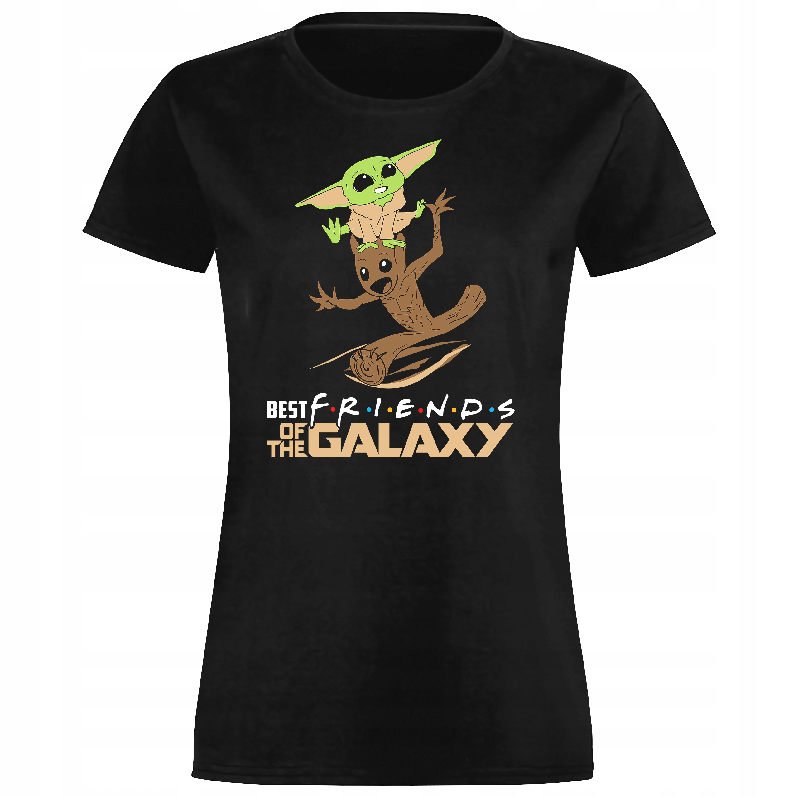 

Damska Koszulka T-shirt Yoda Groot Star Wars S