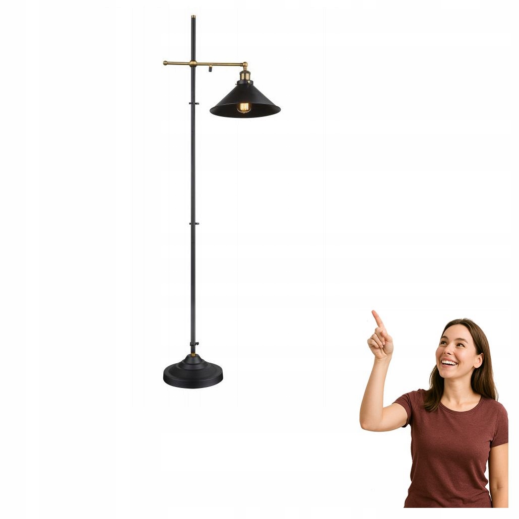 Stojacia lampa Lenius 15053S Globo
