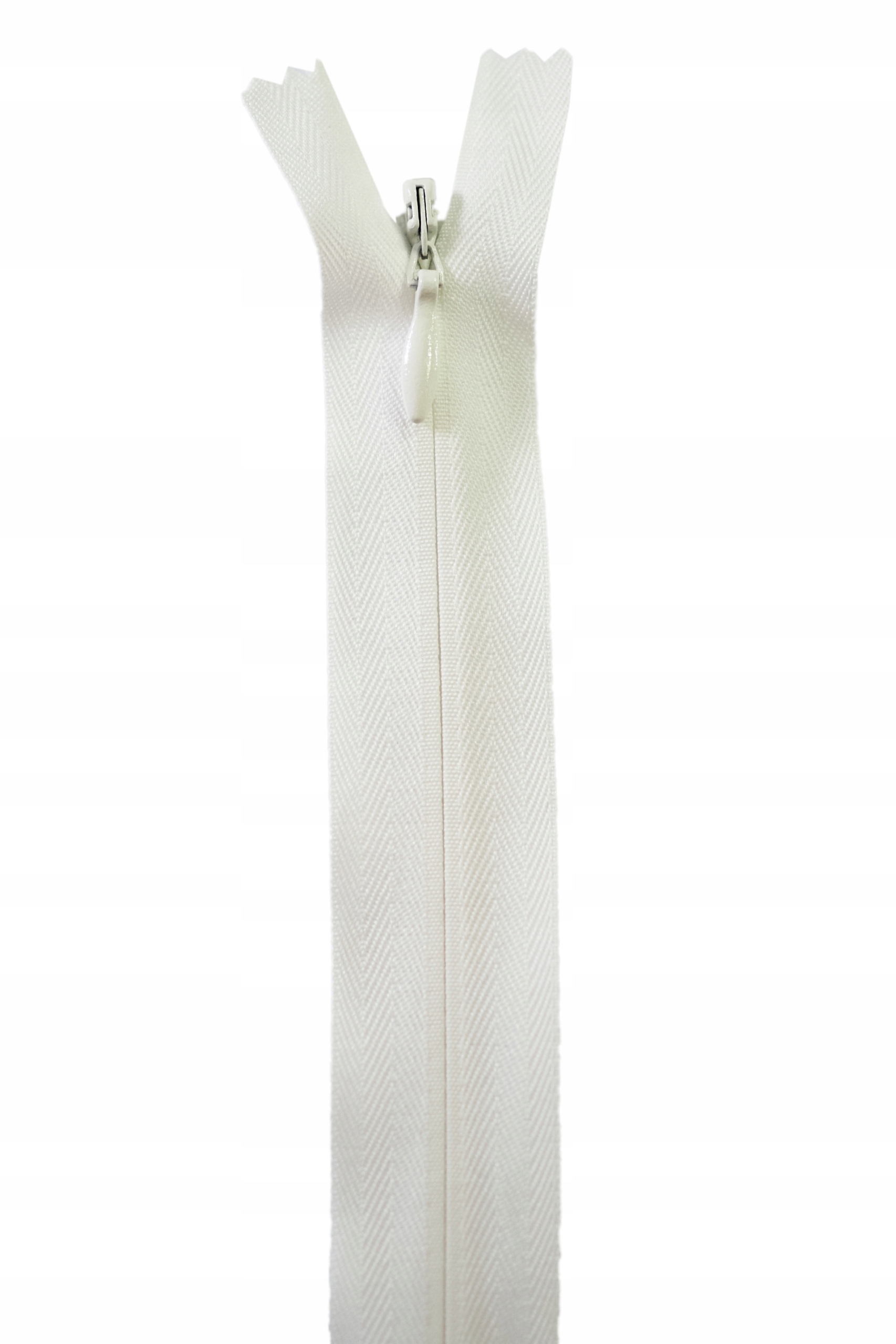 Zamek błyskawiczny kryty tkany C3 25 cm Ivory