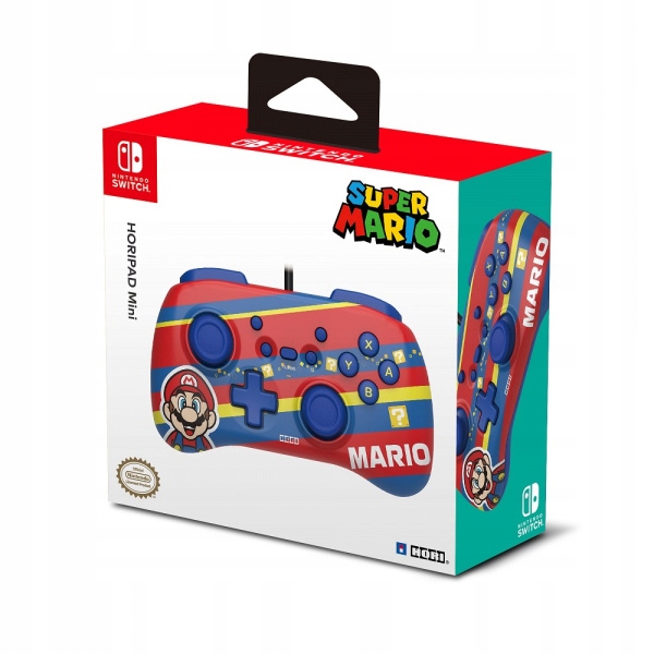 Hori HoriPad Mini kabelový ovladač Mario Series Mario (Switch)