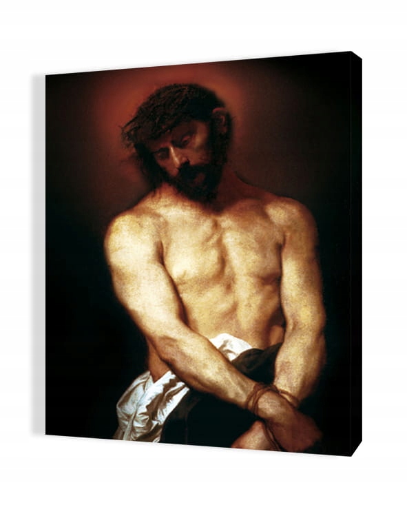 

Obraz Na Płótnie 50x70 Jezus W Koronie Cierniowej