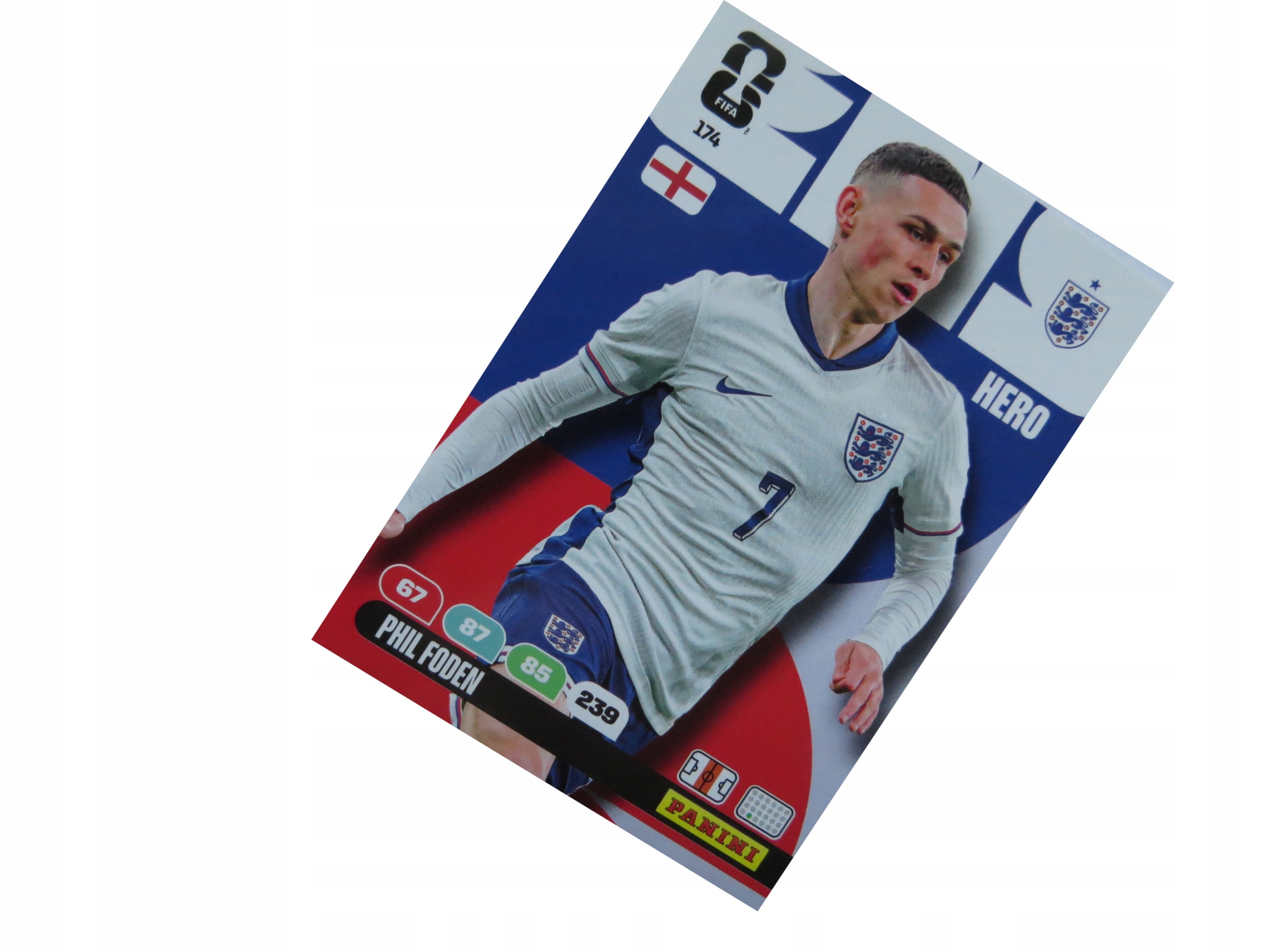 Panini Fifa World Cup 2026 Karta Piłkarska Hero 174 Phil Foden Anglia