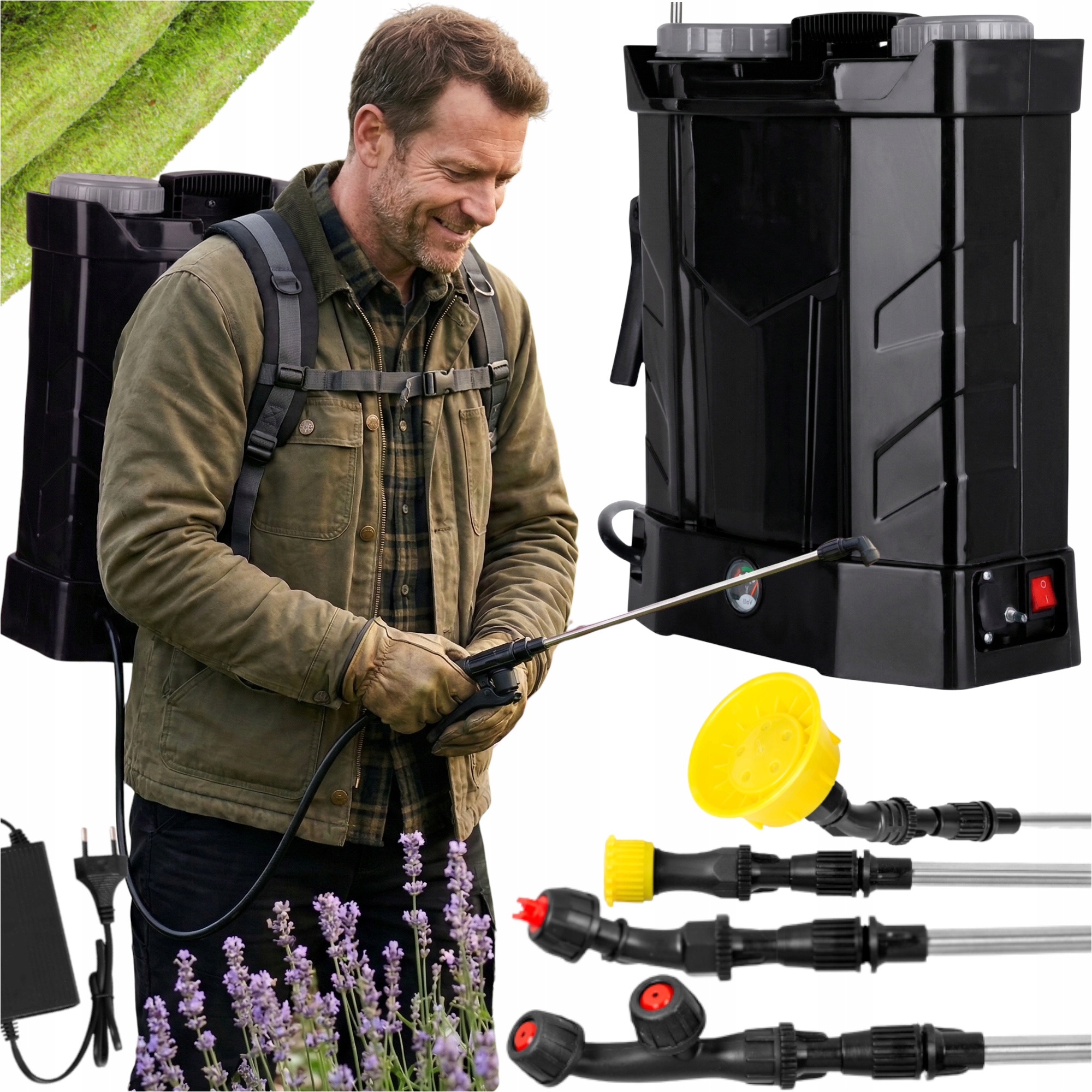 Akumulátorový Postřikovač Pro Dezinfekci Úklidových A Zahradních Prací