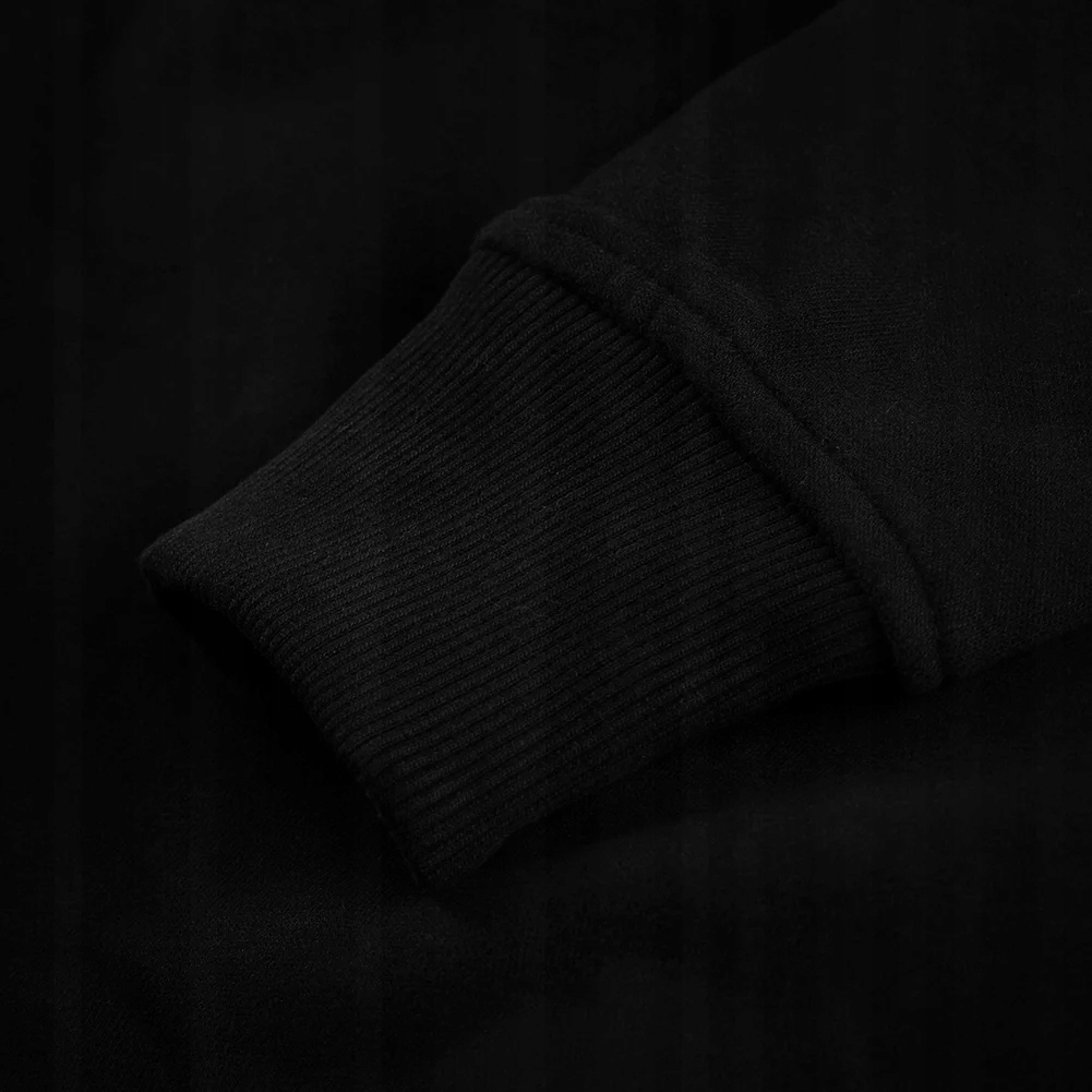 EMPORIO ARMANI BLUZA EA7 MĘSKA CZARNA HAFT ORGANIC COTTON NA PREZENT / M Linia regular