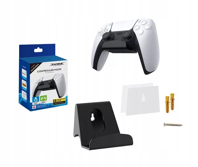 2x Uchwyt na ścianę na pada, kontroler Switch Pro