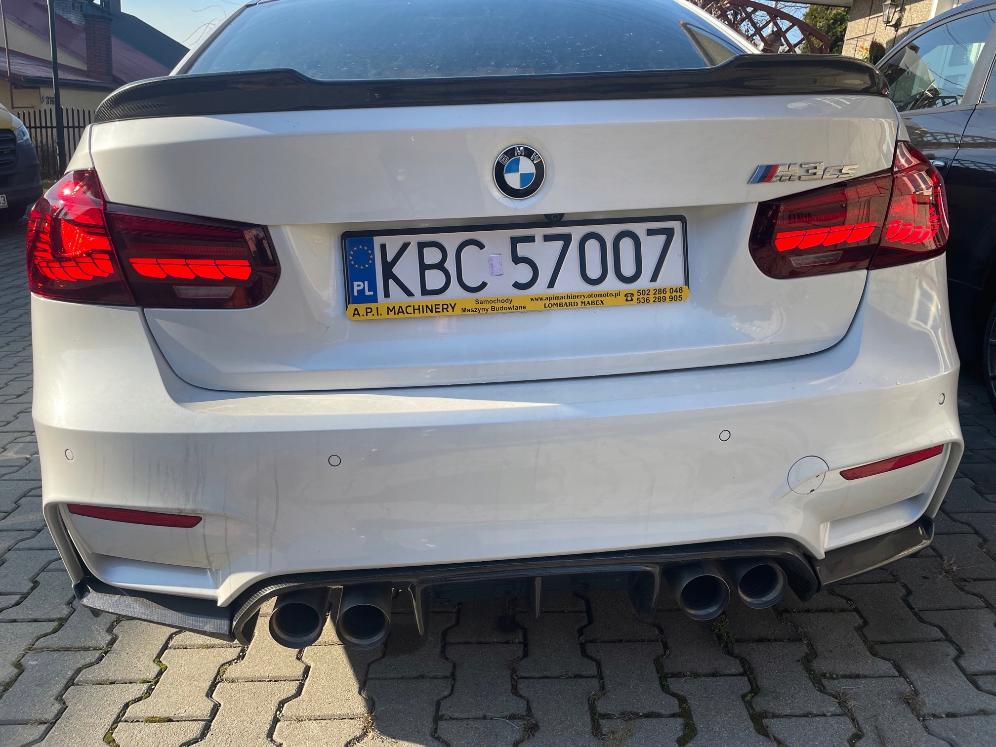 BMW F30 F80 M3 LAMPY TYLNE OLED LED GTS VLAND za 2499.00PLN z Bochnia ...