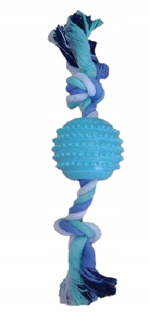 

Szarpak z gryzakiem piłką czyszczącą zęby 25 cm