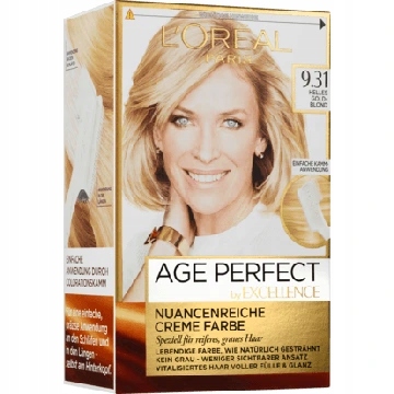 Farba Loreal Age Perfect 9.31 Jasny Złocisty Blond