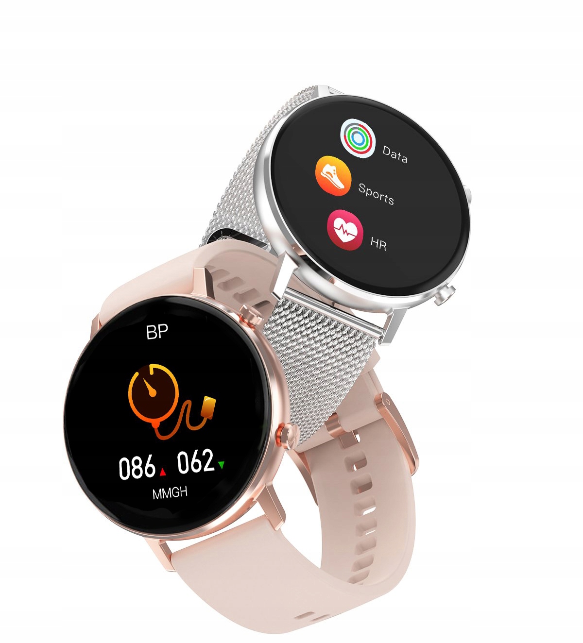 SMARTWATCH DAMSKI ZEGAREK POWIADOMIENIA J.POLSKI Transmisja danych brak