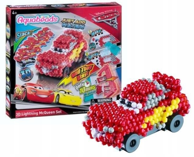 

Aquabeads Wodne Koraliki Disney Cars Auta 3D