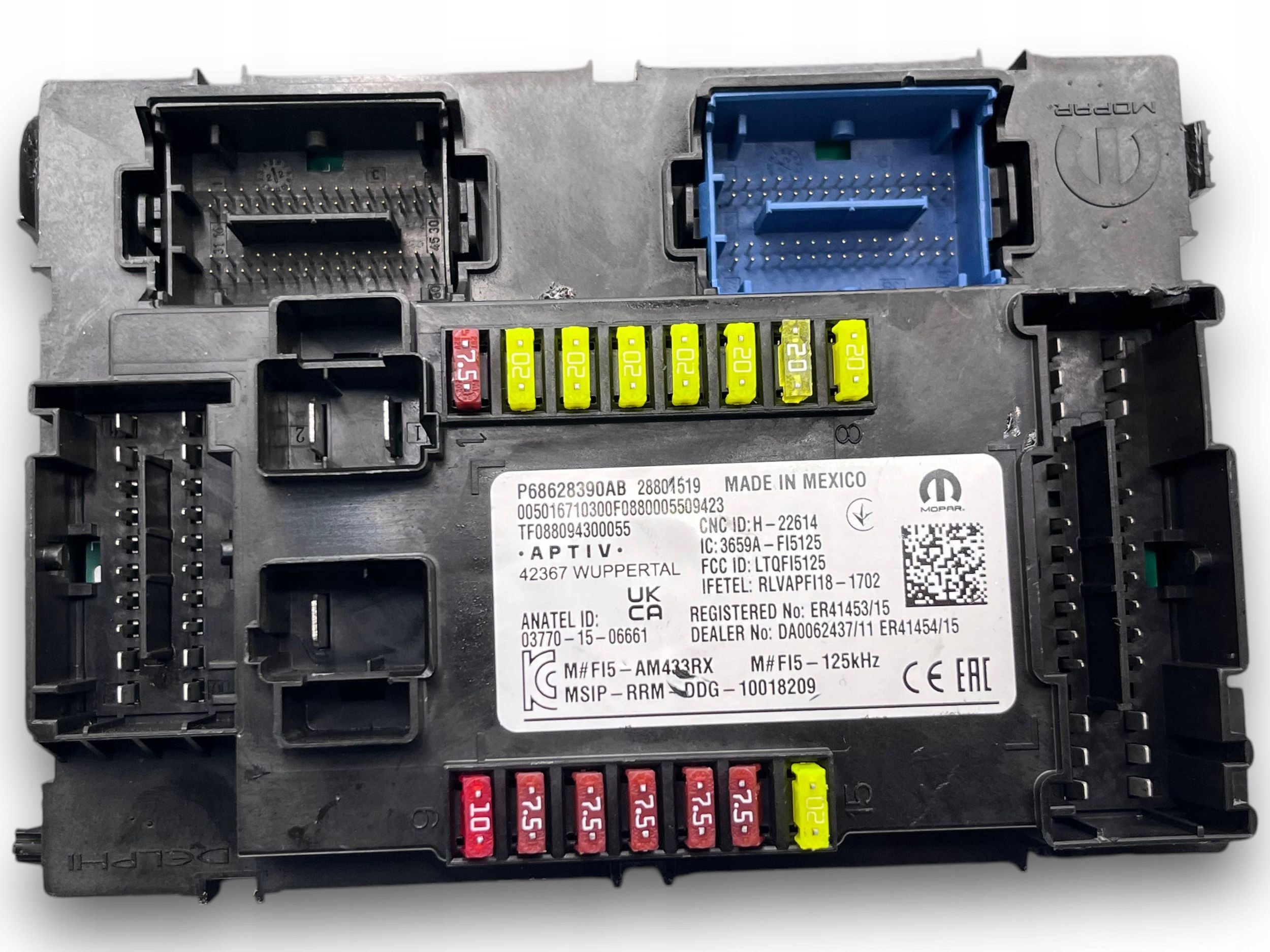 Jeep Compass Module fusibles BSI P68628390AB