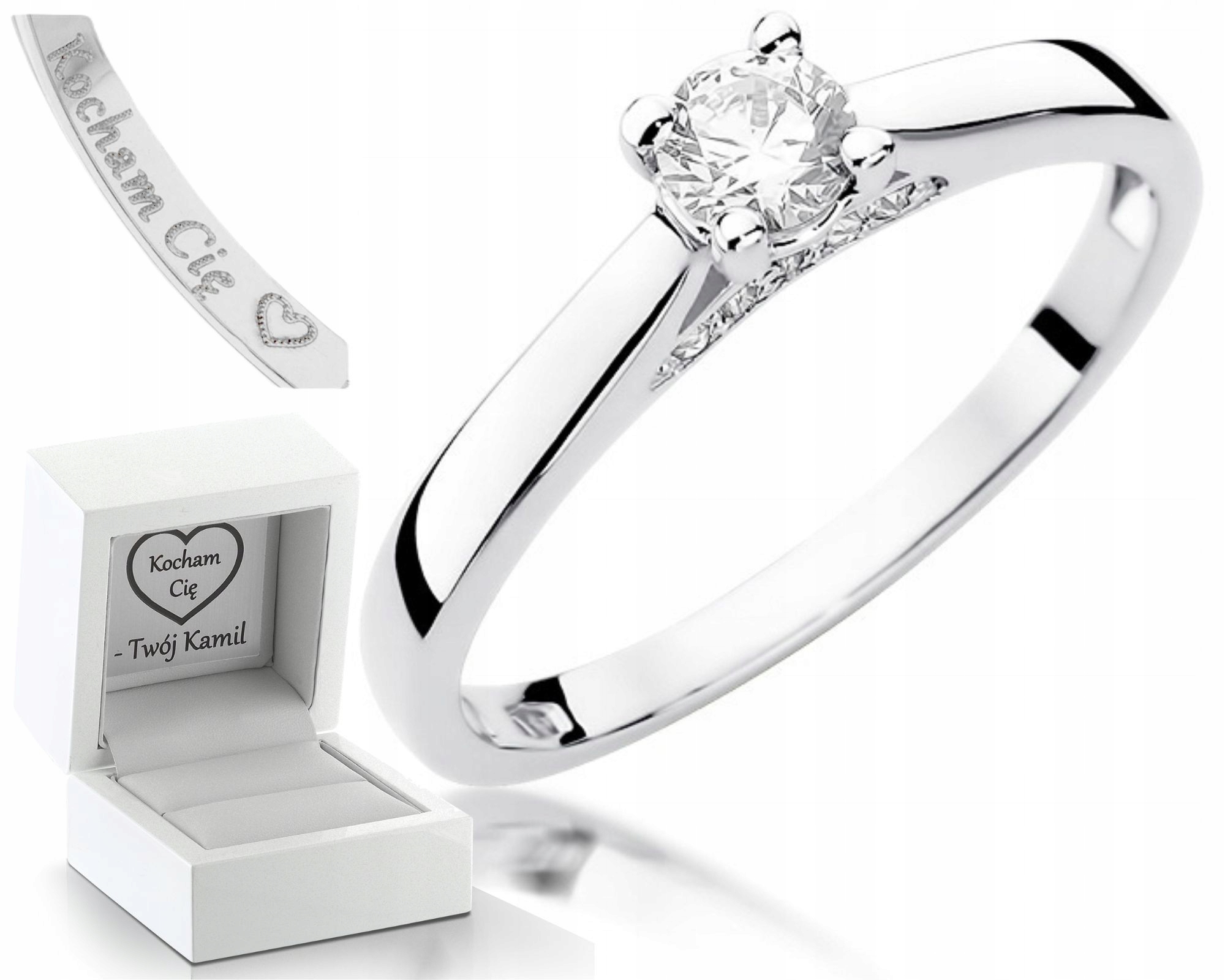 Prstýnek S Briliantem Pro Zásnuby