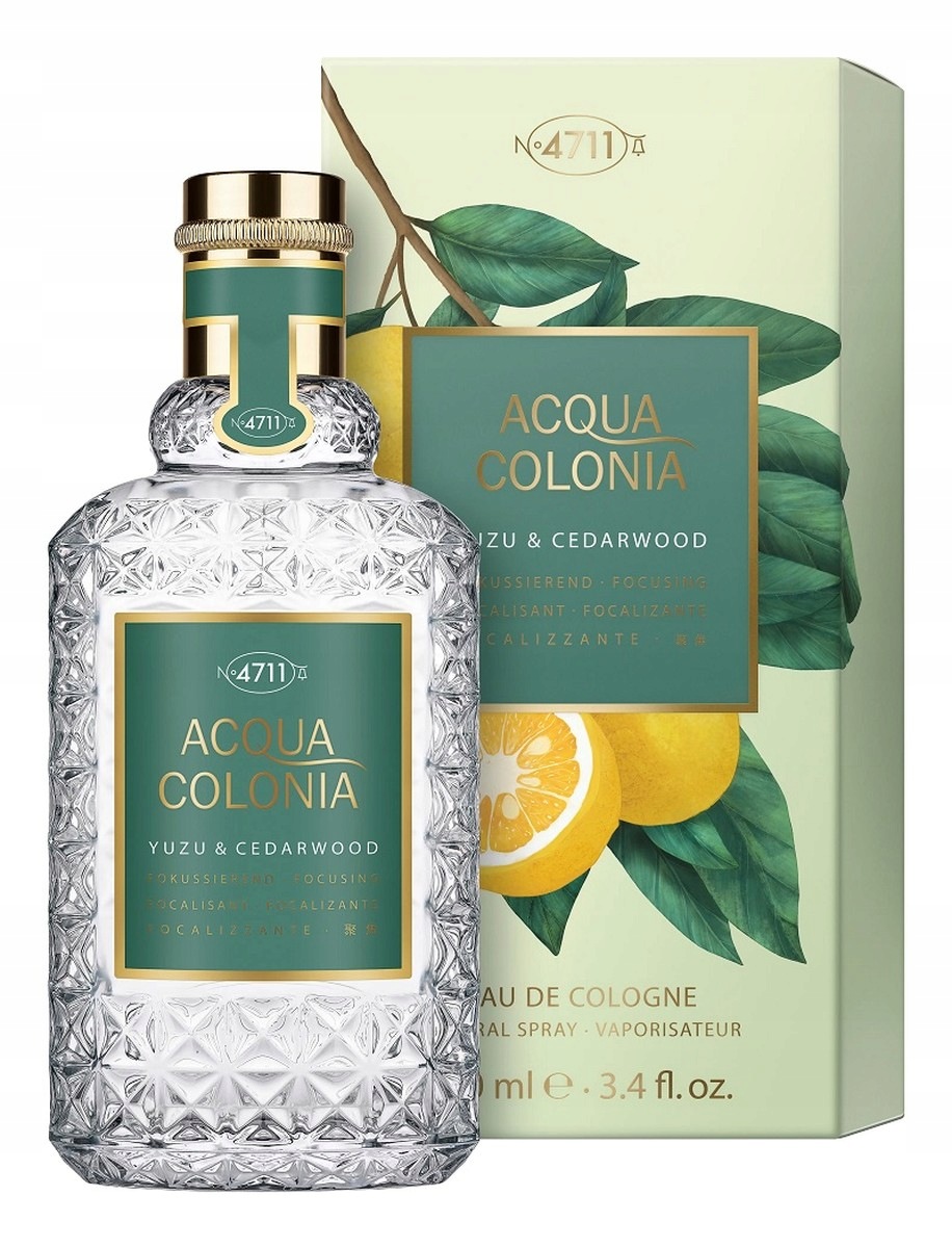 4711 Acqua Colonia Yuzu Cedarwood Edc Spray woda kolońska 100ml