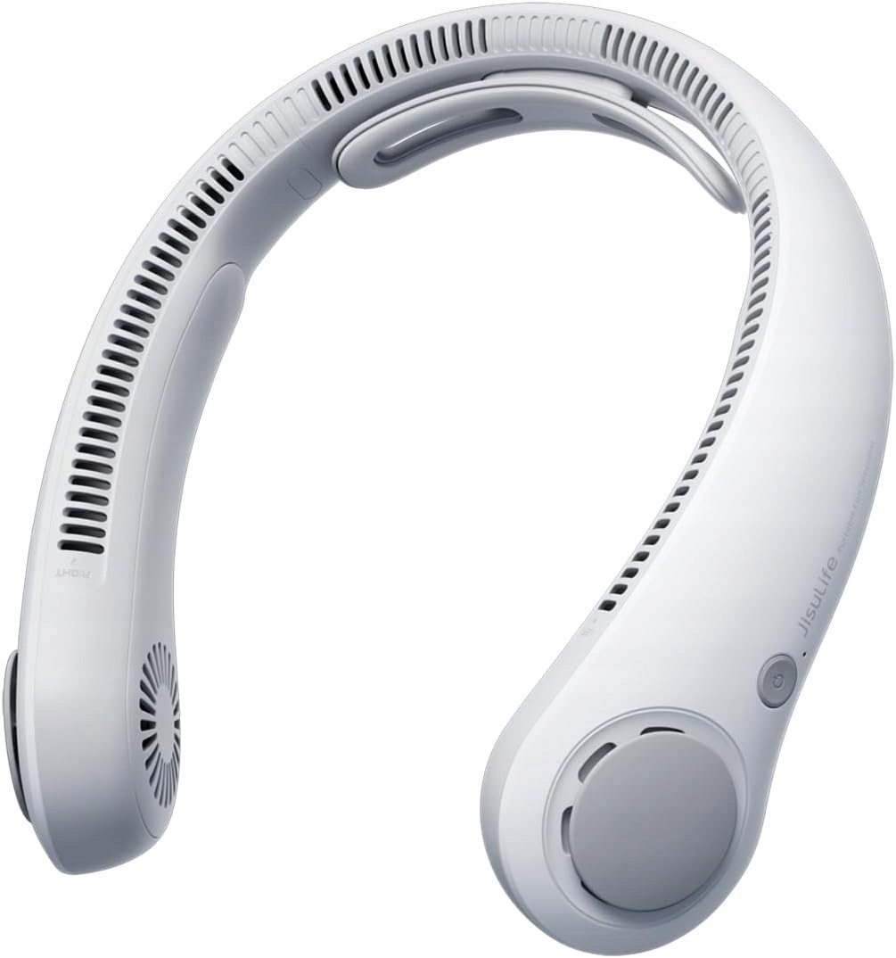 Jisulife Przenośny wentylator na szyję ładowanie Usb 5 prędkości