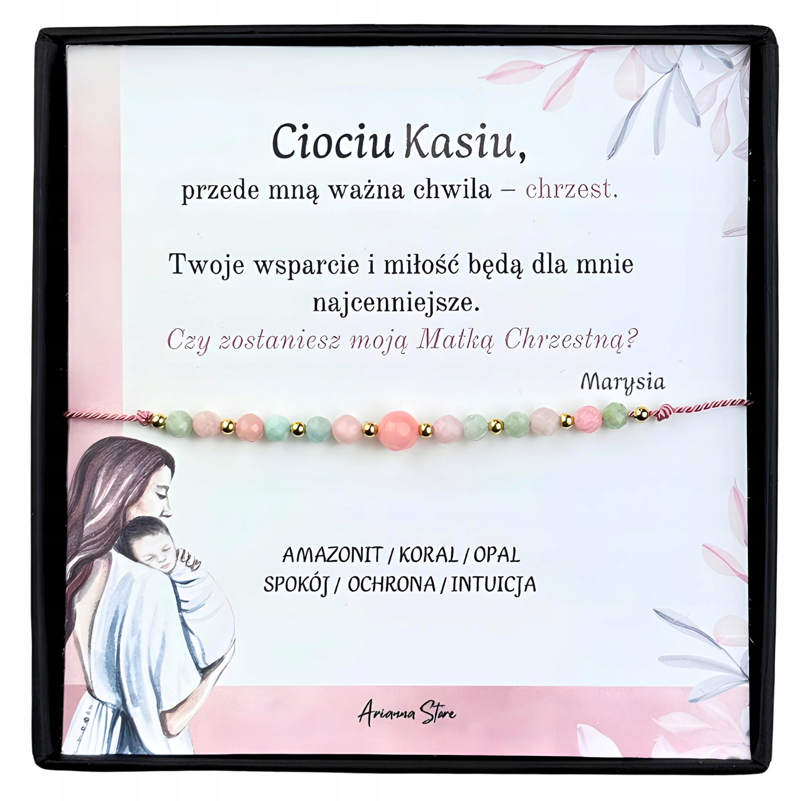 Czy Zostaniesz Moją Matką Chrzestną Pytanie Prośba o bycie Chrzestną