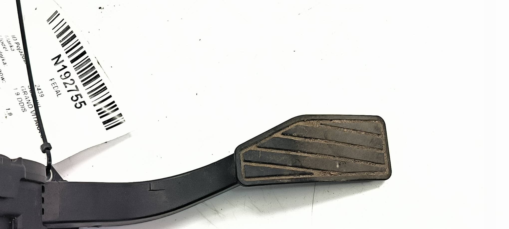 PEDAL 5900-65J02 SUZUKI GRAND VITARA II