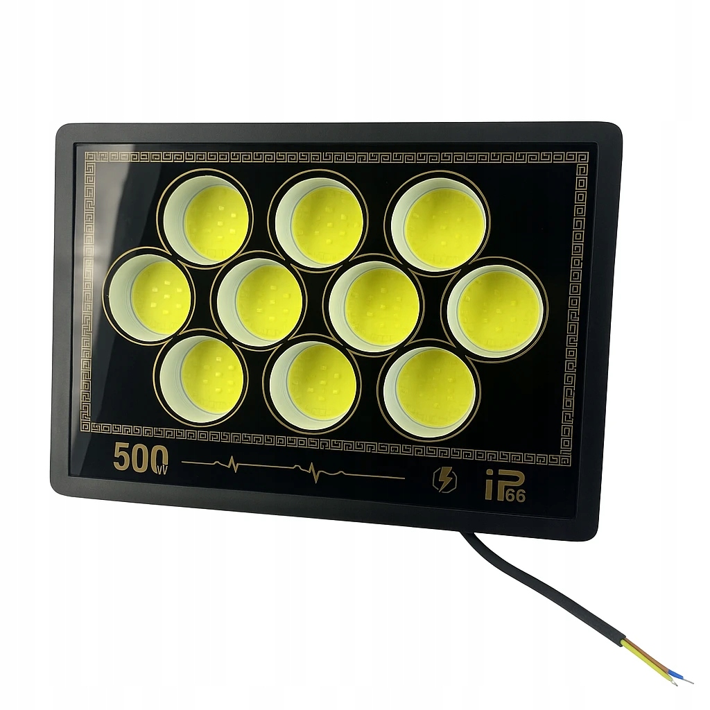 Halogénová Led lampa 500 W – výkonné vonkajšie osvetlenie IP66