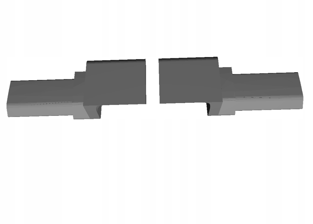 

2X Prowadnica Renault Megane IV 4 Ślizg Rolet Blok