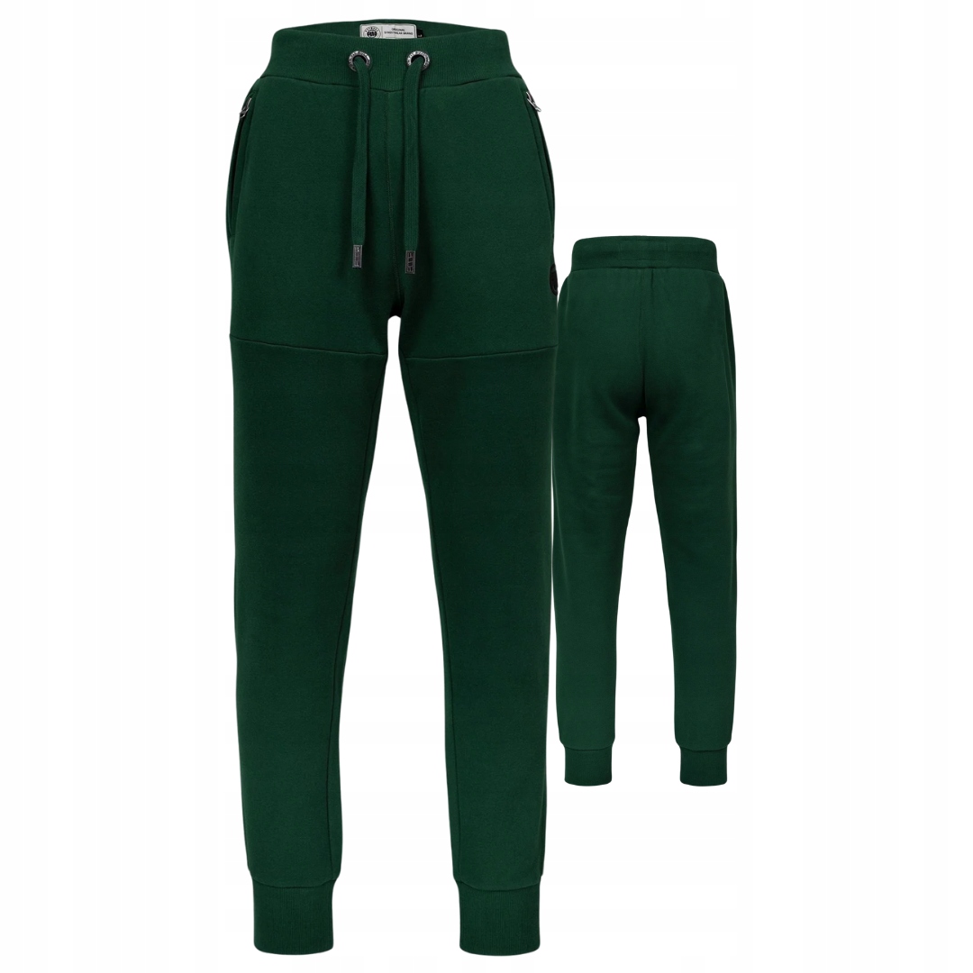 Pitbull West Coast Pánské Tepláky Malé Logo Hd Zelené 3XL