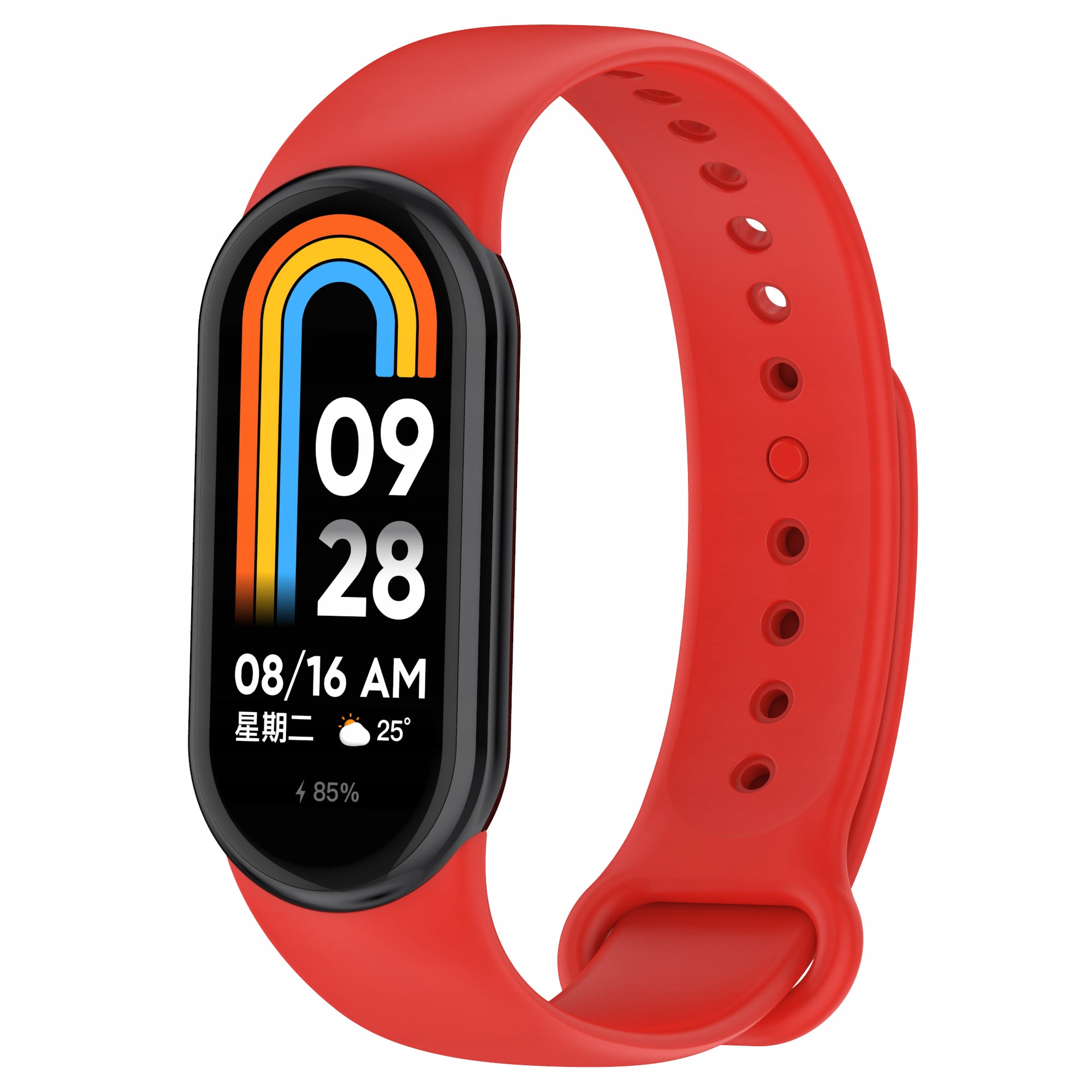 

Pasek Silikonowy Do Xiaomi MI Band 8 Red