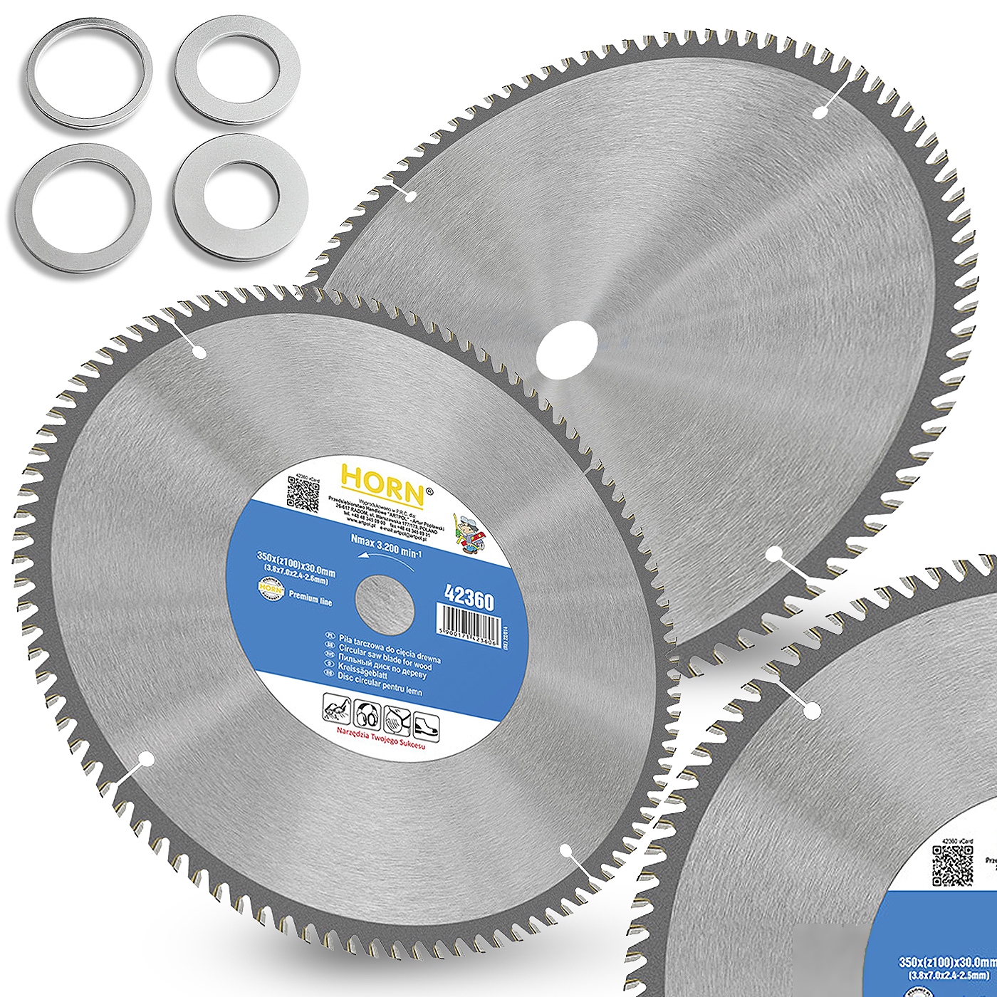 Tarcza Do Drewna 350 x 30mm 100 Zębów Piła Tarczowa Krajzegi Cięcia Drzewa