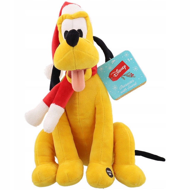 

Świąteczna maskotka Disney Pluto z dźwiękiem 30 cm
