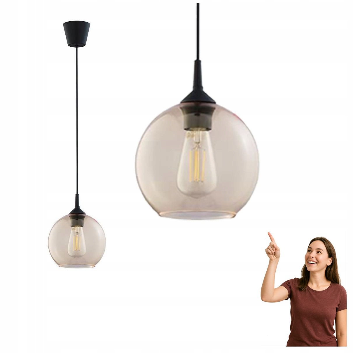 Závěsná lampa Cubus 6082 Tk Lighting